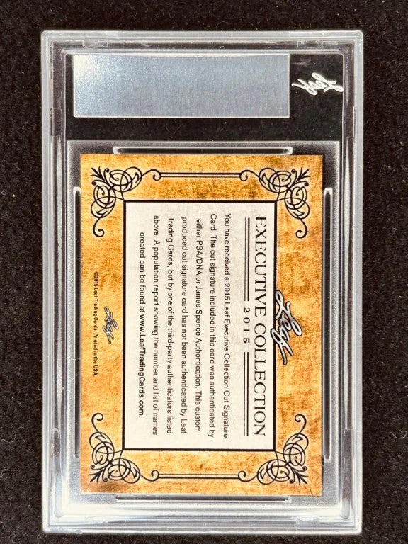 Clint Dempsey 2015 Leaf Masterpiece Cut Signature certified signed card 1/1 PSA/DNA USMNT - AutographsForSale.com