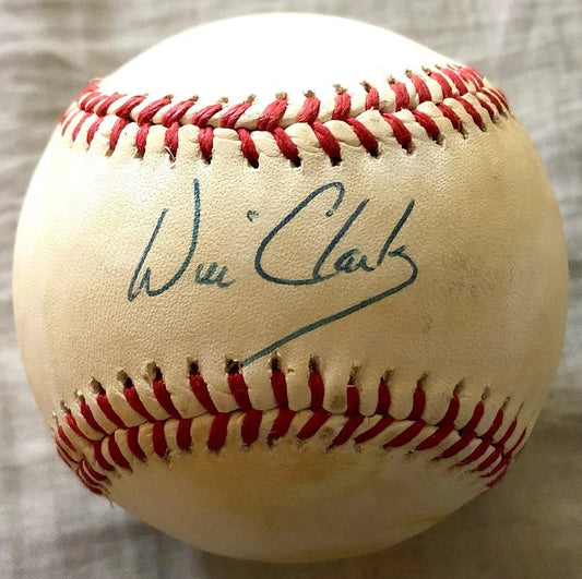 Will Clark signed Rawlings official National League baseball - AutographsForSale.com