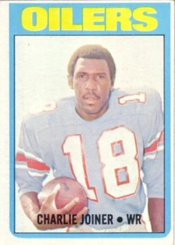Charlie Joiner Houston Oilers 1972 Topps Rookie Card - AutographsForSale.com