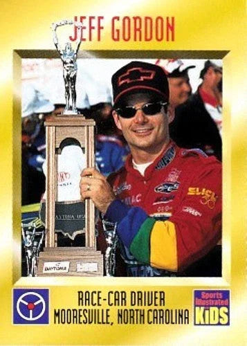 Jeff Gordon 1997 Sports Illustrated for Kids racing card - AutographsForSale.com