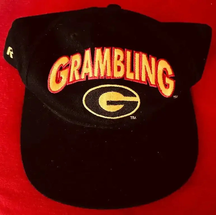 Grambling St Tigers Nike black vintage SNAPBACK embroidered cap NEW - AutographsForSale.com