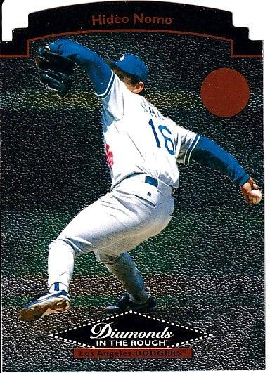 Hideo Nomo LA Dodgers 1995 SP Championship RC DIE CUT - AutographsForSale.com