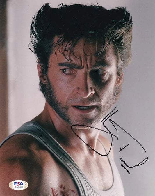 Hugh Jackman signed Wolverine X-Men 8x10 movie photo PSA/DNA - AutographsForSale.com