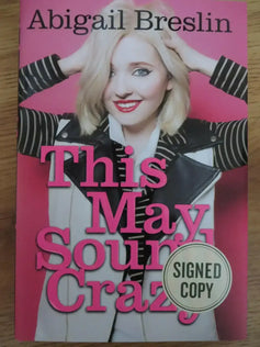 Abigail Breslin autographed This May Sound Crazy book - AutographsForSale.com