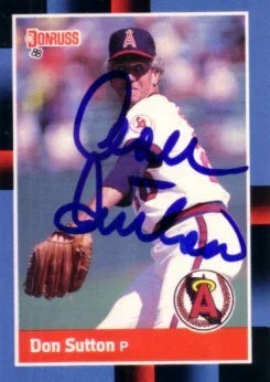 Don Sutton autographed California Angels 1988 Donruss card - AutographsForSale.com