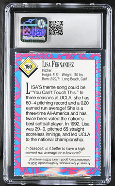 Lisa Fernandez UCLA Bruins 1993 Sports Illustrated For Kids Softball Rookie Card CSG Graded 7 Nrmt - AutographsForSale.com