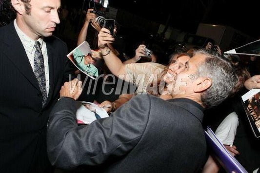 George Clooney autographed 2008 Esquire cover framed JSA - AutographsForSale.com