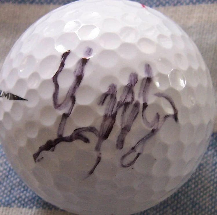 Larry Mize autographed golf ball - AutographsForSale.com