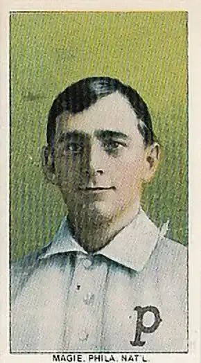 Sherry Magie T-206 error 1987 Hygrade All-Time Greats reprint card - AutographsForSale.com