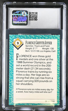 Florence Griffith Joyner 1989 SI for Kids Rookie Card CSG 7 - AutographsForSale.com