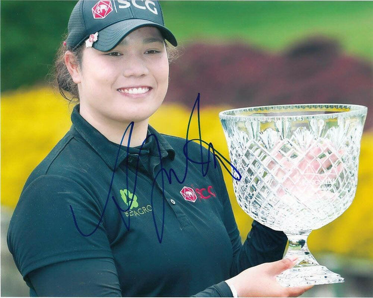 Ariya Jutanugarn signed 2016 LPGA Kingsmill Championship 8x10 photo - AutographsForSale.com