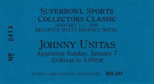 Johnny Unitas signed Baltimore Colts 11x14 art print framed JSA - AutographsForSale.com