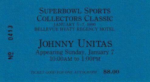 Johnny Unitas signed Baltimore Colts 11x14 art print framed JSA - AutographsForSale.com