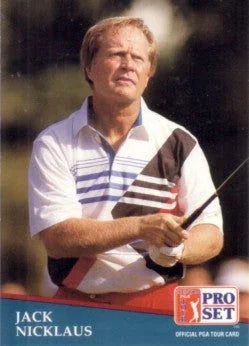 Jack Nicklaus 1991 Pro Set PGA Tour golf card - AutographsForSale.com