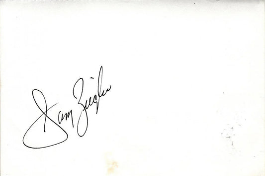 Johnny Miller & Larry Ziegler autographed album page - AutographsForSale.com