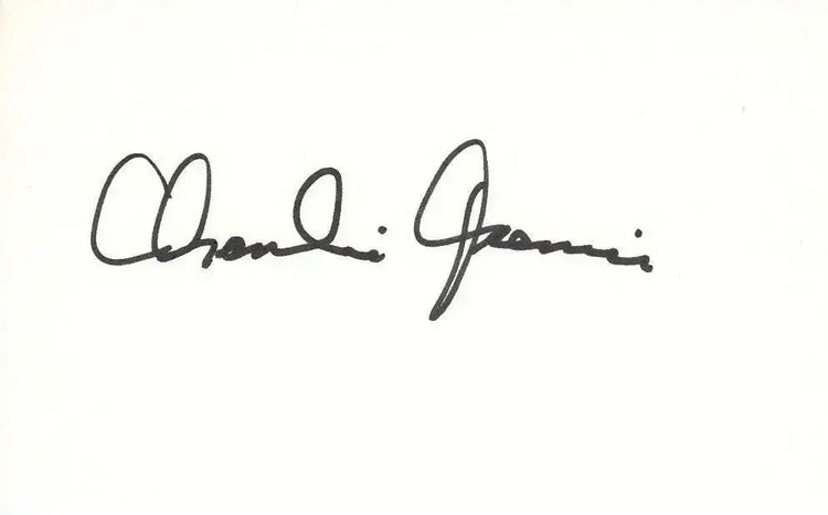 Charlie Joiner autographed 3x5 index card JSA Chargers - AutographsForSale.com