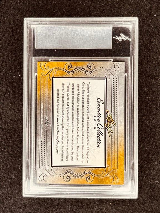 Jason Segel 2016 Leaf Masterpiece Cut Signature certified autograph card 1/1 JSA Shrinking - AutographsForSale.com