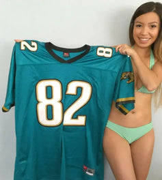 Jimmy Smith Jacksonville Jaguars Nike teal jersey NEW - AutographsForSale.com