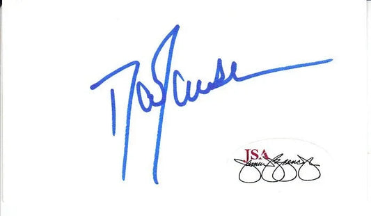 Dan Jansen autographed business card (cut signature) JSA - AutographsForSale.com
