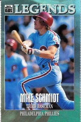 Mike Schmidt Philadelphia Phillies 1997 Sports Illustrated for Kids Legends card - AutographsForSale.com
