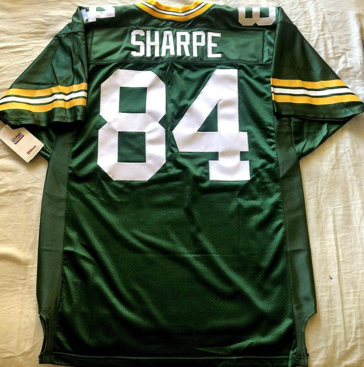 Sterling Sharpe Packers 90s Wilson Pro Line game model jersey NEW - AutographsForSale.com