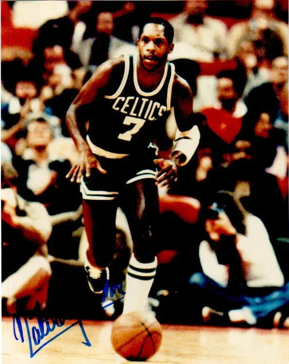 Nate Archibald autographed Boston Celtics 8x10 photo - AutographsForSale.com