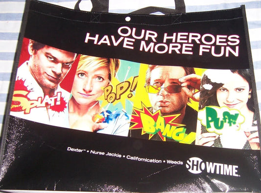 Mary-Louise Parker Weeds 2010 SDCC Showtime promo tote bag - AutographsForSale.com
