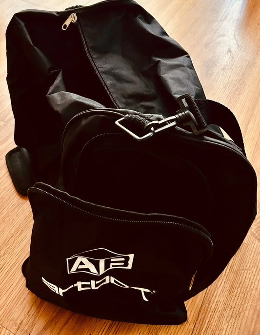 Artbox Trading cards logo Sturdy Canvas Zippered SDCC Tote Bag - AutographsForSale.com