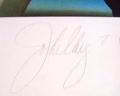 John Elway signed Denver Broncos 1999 litho framed Artists Proof - AutographsForSale.com