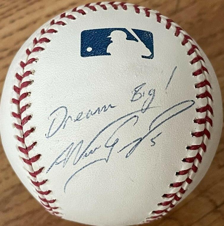 Nomar Garciaparra signed MLB baseball with Dream Big! JSA - AutographsForSale.com