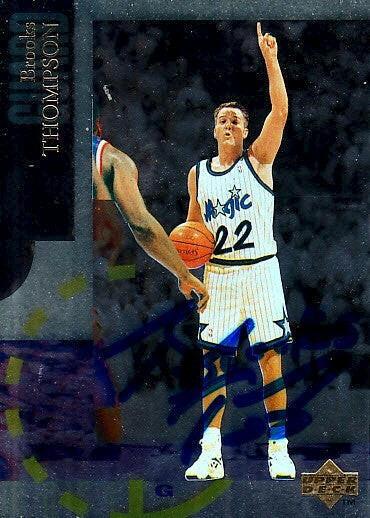 Brooks Thompson signed Orlando Magic 1993-94 Upper Deck card - AutographsForSale.com