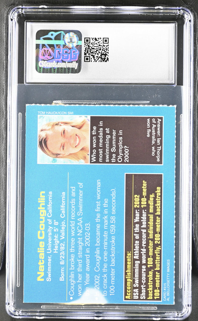 Natalie Coughlin 2003 SI for Kids swimming RC CSG 6 - AutographsForSale.com