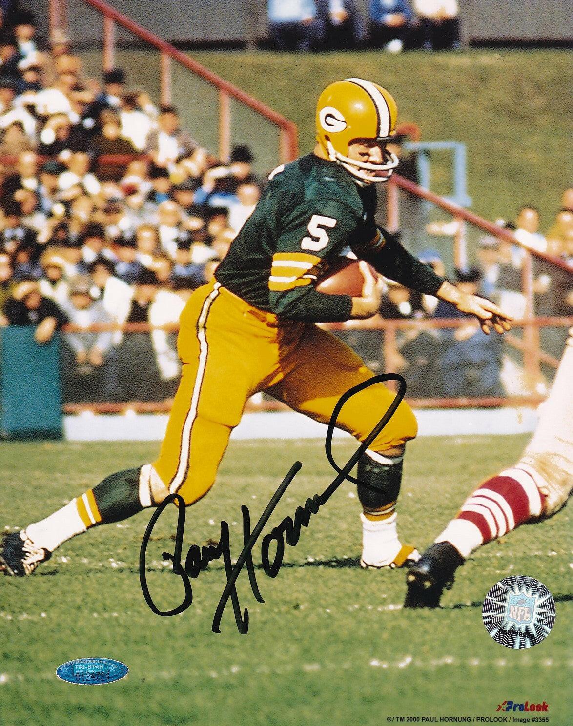 Paul Hornung signed Green Bay Packers 8x10 photo (TriStar) - AutographsForSale.com
