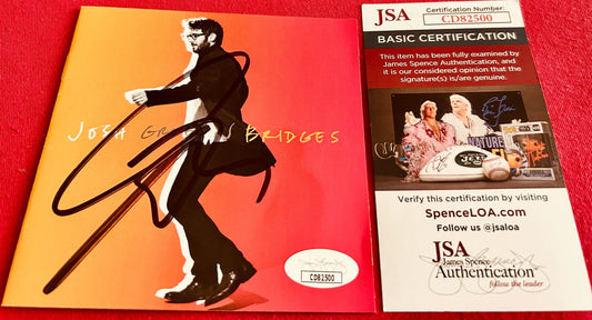Josh Groban autographed Bridges 2018 CD booklet with CD JSA - AutographsForSale.com