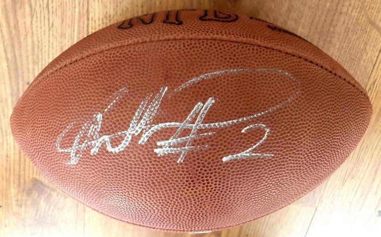 Charles Woodson signed NFL game football JSA Packers Raiders - AutographsForSale.com