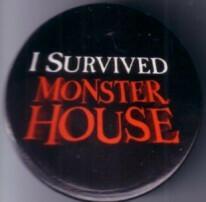 Monster House movie promo button or pin - AutographsForSale.com