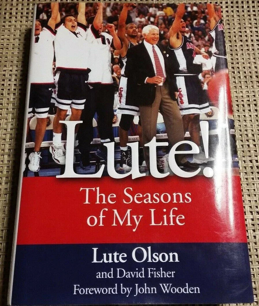 Lute Olson The Seasons of My Life hardcover book - AutographsForSale.com