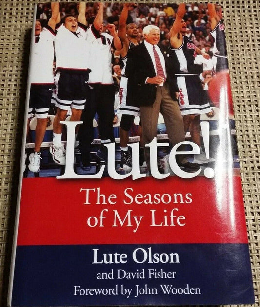 Lute Olson The Seasons of My Life hardcover book - AutographsForSale.com