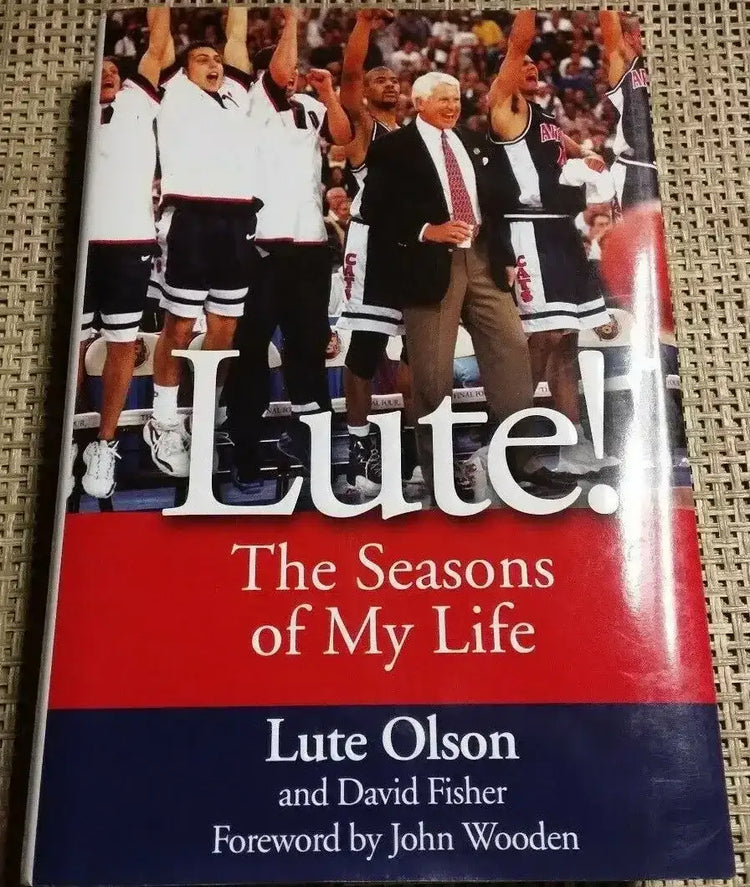 Lute Olson The Seasons of My Life hardcover book - AutographsForSale.com