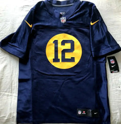 Aaron Rodgers Packers 2013 2014 Nike Elite retro game model jersey New - AutographsForSale.com