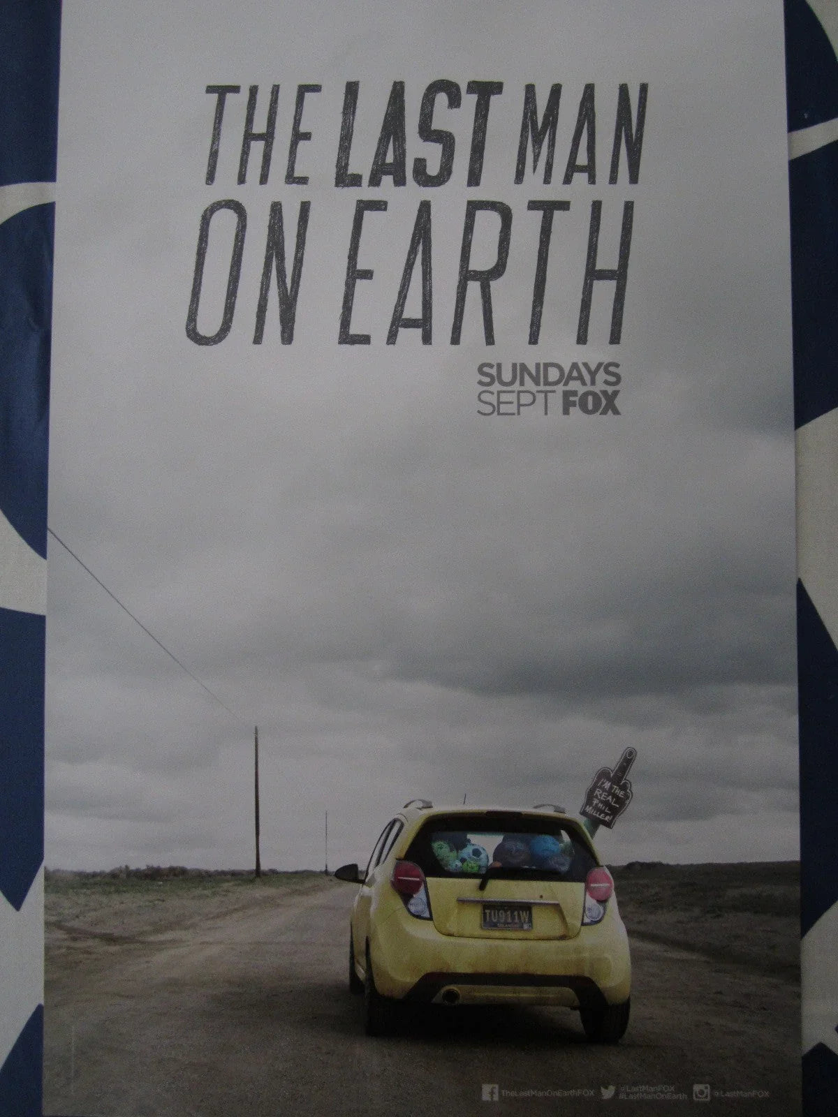 Last Man On Earth 2015 SDCC mini FOX poster Will Forte - AutographsForSale.com