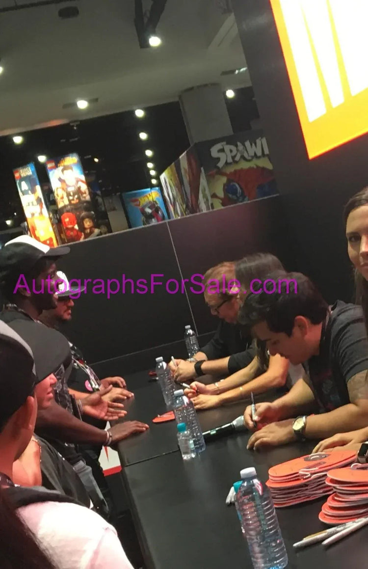 Spider-Man Animated Series cast signed 2017 SDCC mask Robbie Daymond - AutographsForSale.com