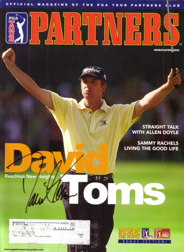 6 David Toms signed Golf World Golfweek PGA Tour magazines - AutographsForSale.com