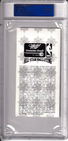 1994 NBA All-Star ticket stub PSA 9 MT Scottie Pippen MVP - AutographsForSale.com