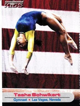 Tasha Schwikert 2002 SI for Kids gymnastics Rookie Card - AutographsForSale.com