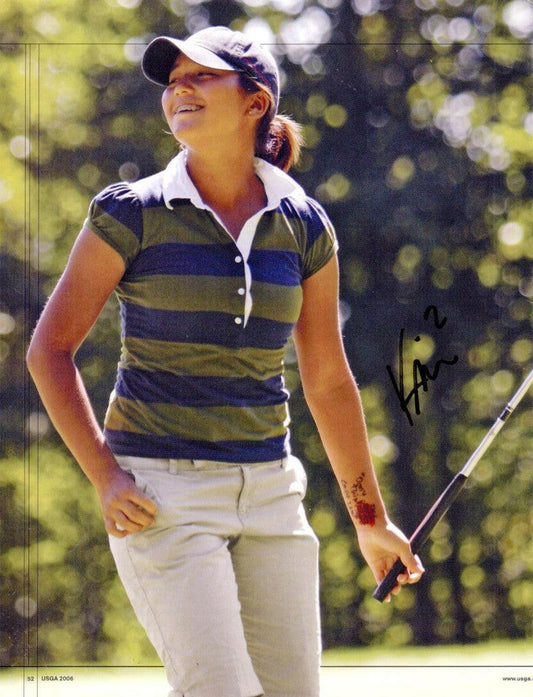 Kimberly Kim autographed full page magazine photo - AutographsForSale.com