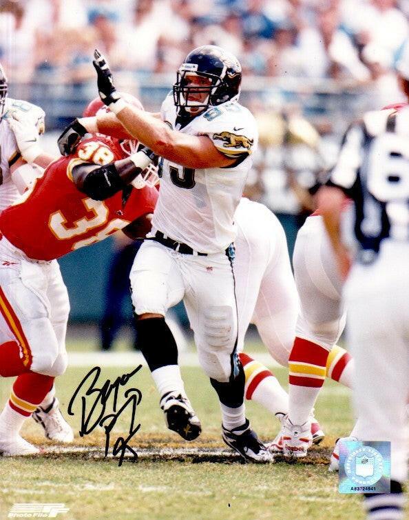 Bryce Paup autographed Jacksonville Jaguars 8x10 photo - AutographsForSale.com