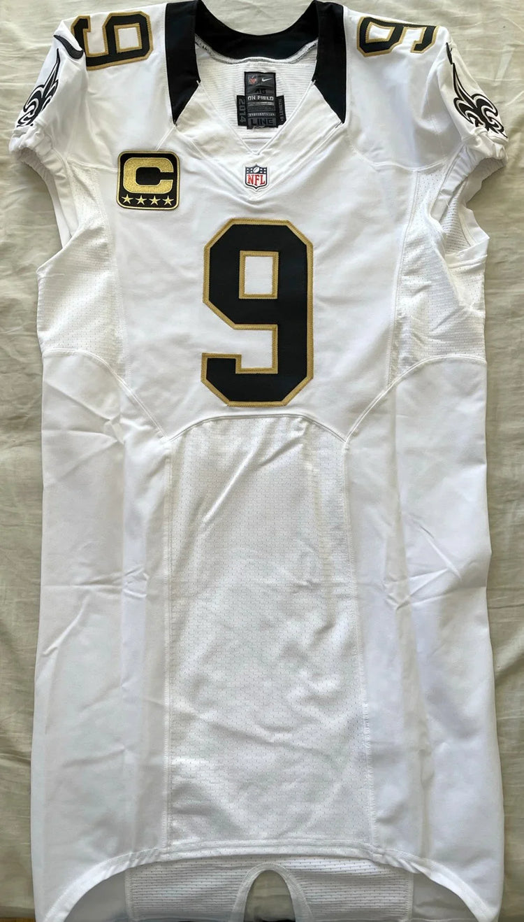 Drew Brees Saints 2012 2014 Nike Elite team issue game model jersey - AutographsForSale.com