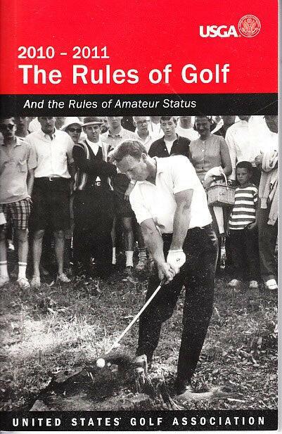 Arnold Palmer 2010 2011 USGA Rules of golf pocket book - AutographsForSale.com