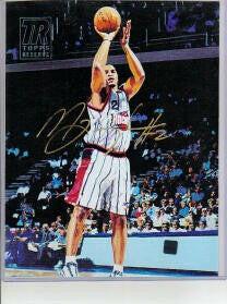 Maurice Taylor signed Rockets Topps 8x10 canvas art print certified signed - AutographsForSale.com